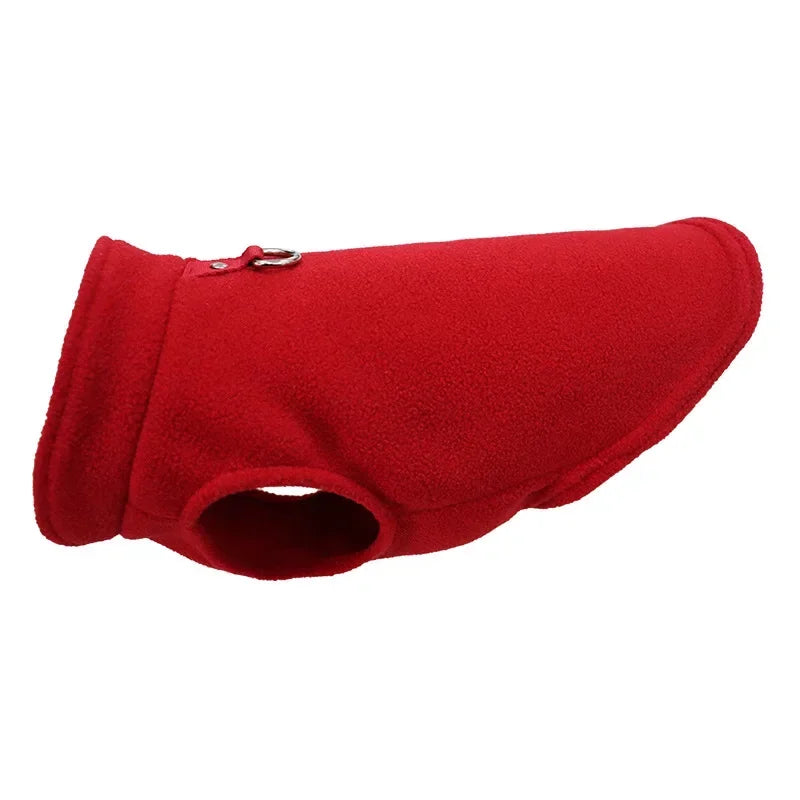 Winter Dog Jacket Vest with D-Ring